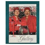2004 Press Pass Gallery Dale Earnhardt Jr & Sr