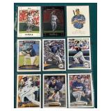 9 Assorted Brewers Cards