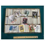 Box of Assorted Football Cards