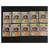 Jan Stenerud 1984 10 Card Lot