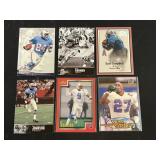 Houston Oilers HOF / Legends 6 Card Lot