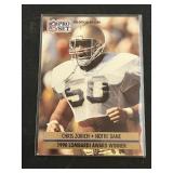 Rookie Card 1991 Pro Set Chris Zorich