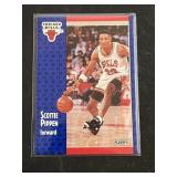 1991 Fleer HOF Scottie Pippen Card