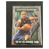Rookie Card 1997 Scoreboard Stephon Marbury