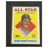1988 Topps Don Mattingly Card