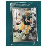 1998 Brett Favre Black Diamond Silver Foil Card