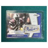 2009 Jamon Meredith Rookie Autograph Card Silver
