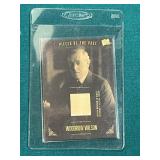 POTP Woodrow Wilson Relic Card