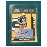 2001 Torrance Marshall Rookie Autograph Card