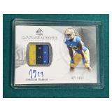 2013 Johnathan Franklin Rookie Autograph Patch Car