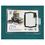 2013 Johnathan Franklin Rookie Autograph Patch Car