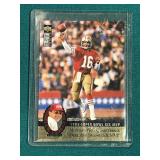 1995 Joe Montana 1985 SB XIX Gold MVP Card