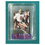 1996 Steve Young Clear Assets Phone Card Rare