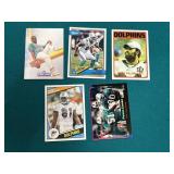 Dolphins 5 Card Lot