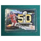Terrell Davis Super Bowl Die Cut #99/99