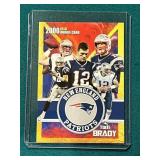 Tom Brady 2000 Rookie Gems Gold Rookie Card