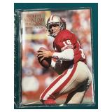 1990 Beckett Football Card Magazine Joe Montana