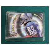 1994 Barry Sanders Rainbow Prizm Warp Speed Card
