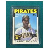 Barry Bonds 1986 Topps Traded Rookie