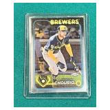 Jackson Chourio Topps Chrome Rookie