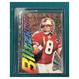1997 Steve Young Blitzkreig Diecut Card