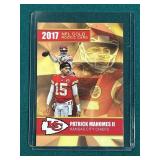 Patrick Mahomes 2017 Rookie Gems NFL Gold Rookie C