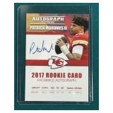 Patrick Mahomes 2017 Autograph Express Rookie Prin
