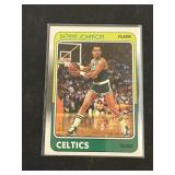 1988 Fleer HOF Dennis Johnson Card