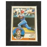 Rookie Card 1983 Topps Gary Gaetti