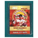Patrick Mahomes 2017 Rookie Phenoms NFL Rookie Car