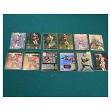 J J Stokes Rookie 12 Card Lot