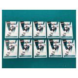 Joe Pavelski 10 Card Rookie Lot