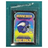 1995 Vikings Prizm Refractor Team Card