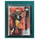 Brett Favre 1997 Black Diamond Red Card