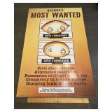 Family Guy 'Most Wanted' Novelty Poster