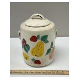 1940's/50's McCoy Pottery Fruit Ceramic Cookie Jar
