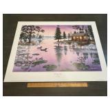 Mark Daehlin 'Morning Mist' Signed Numbered Print