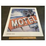 Anthony Ross 'Motel Vacancy' Route 66 Style Art Pr