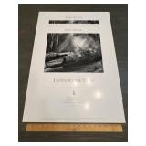 'Listen To The Rain' Inspirational Print Lot of 2