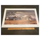 Bonnie Mohr 'Heartland Pride' Signed Numbered Prin