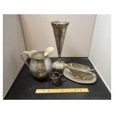 Silverplate Serving Pieces Lot