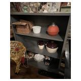 Gray Metal Shelf