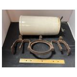 Antique Countertop Tool Or Churn Part