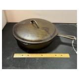 Cast Iron Skillet Lid And Griddle Lot