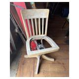 White Swivel Office Chair