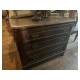 Dark 3 Drawer Chest
