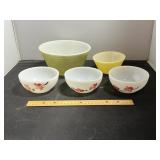 Fire-King Mixing Bowl Lot