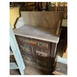 Granite Top Accent Table