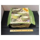 Box for Pyrex Green Casserole Set
