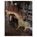 Lighted Wire Giraffe Decor